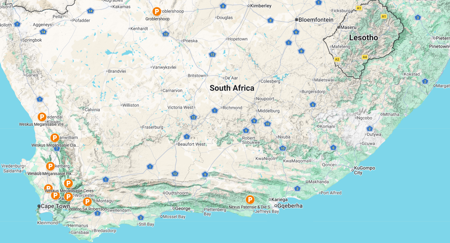 Pellenc South Africa Dealer Network